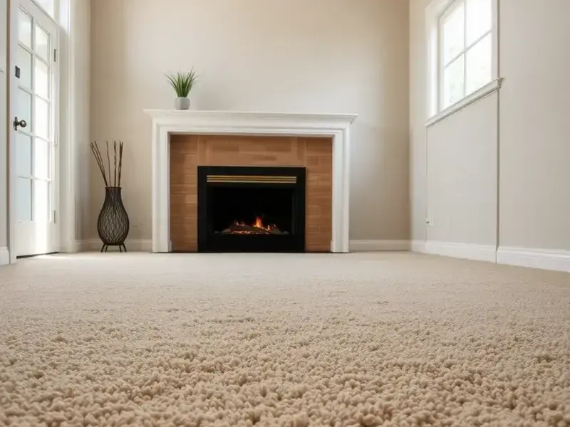 After: clean, fresh carpet