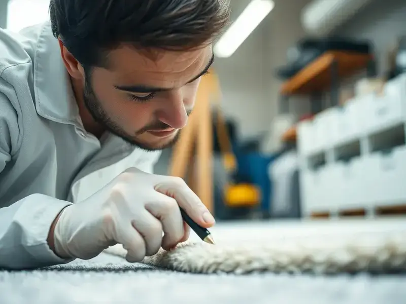 Carpet inspection process