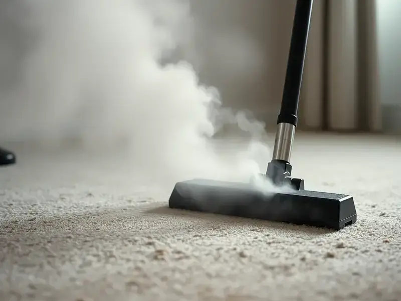 Steam extraction cleaning